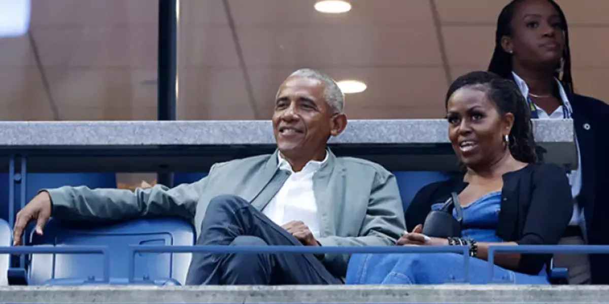 Barack & Michelle Obama Spotted At U.S Open On Rare Date Night